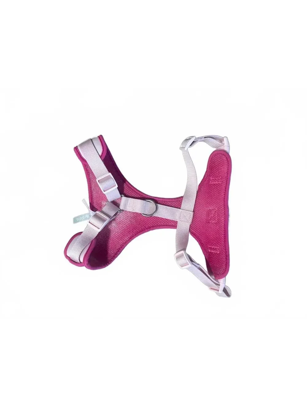 Top Paw size L Pink Crown Pattern Dog Harness